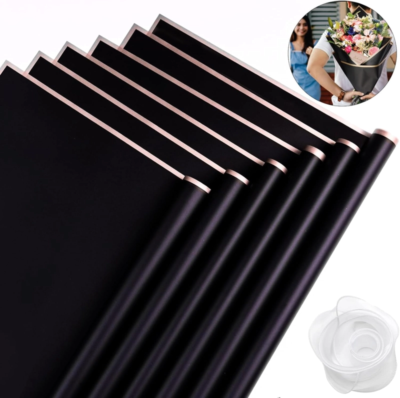 PAPEL COREANO RAMOS FLORES 20 UDS COLORES - 2