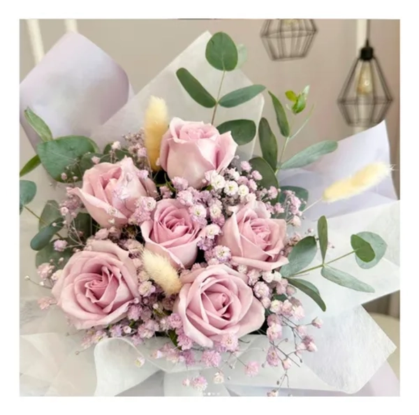RAMO ROSAS JABON ARTIFICIAL ARREGLO FLORAL - 2