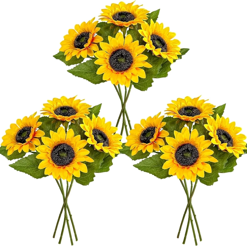 GIRASOL FLORES ARTIFICIALES DECORACION HOGAR - 3
