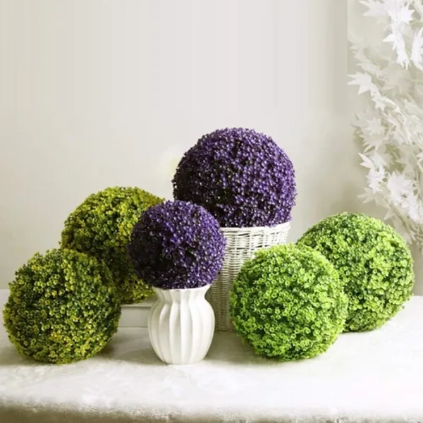 BOLA PLANTA ARTIFICIAL EXTERIOR 18 CM - 5