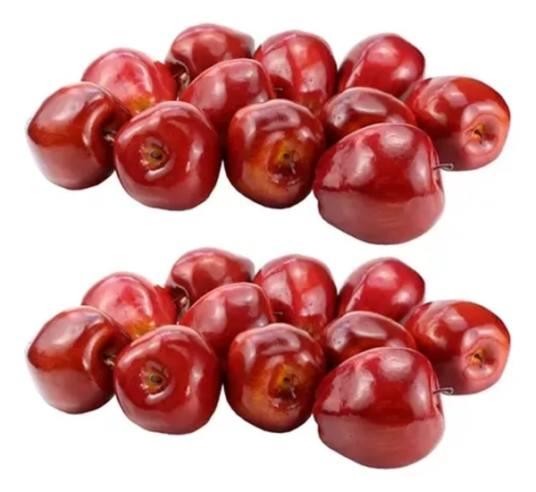 MANZANAS ARTIFICIALES PACK 5 UDS DECORACION - 3