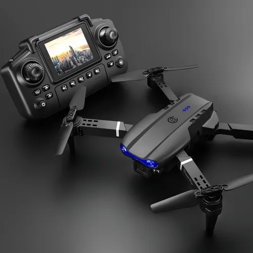 MINI DRONE CAMARA 4K HD NIÑOS COLOR AZUL - 1