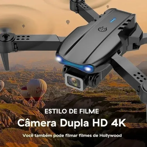 MINI DRONE CAMARA 4K HD NIÑOS COLOR AZUL - 2