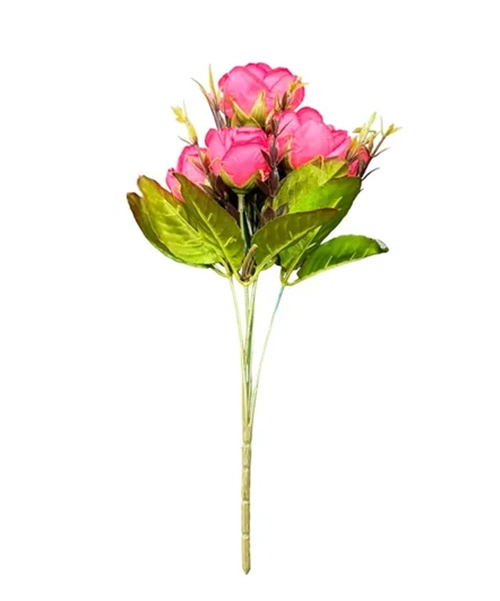 RAMO ROSAS ARTIFICIALES DECORACION HOGAR - 2