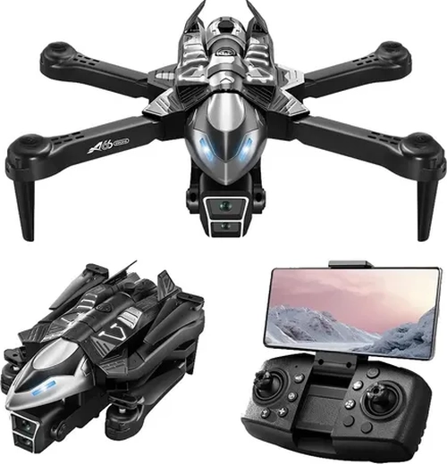 DRONE CAMARA PLEGABLE WIFI RECARGABLE