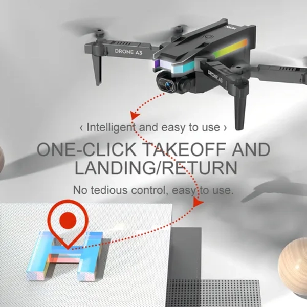 MINI DRON LS-XT8 CAMARA 4K LED WIFI FPV - 3