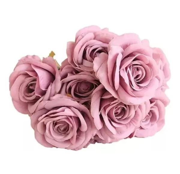 ROSAS DECORATIVAS ARTIFICIALES RAMO - 2