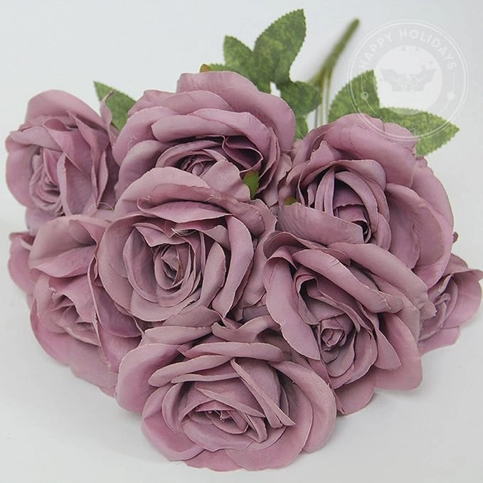 ROSAS DECORATIVAS ARTIFICIALES RAMO - 3