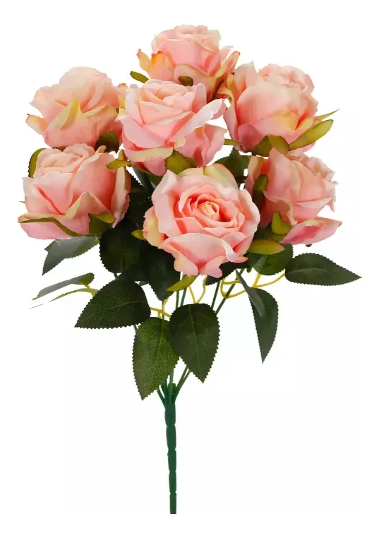 ROSAS PEONIAS ARTIFICIALES RAMOS DECORACION - 1