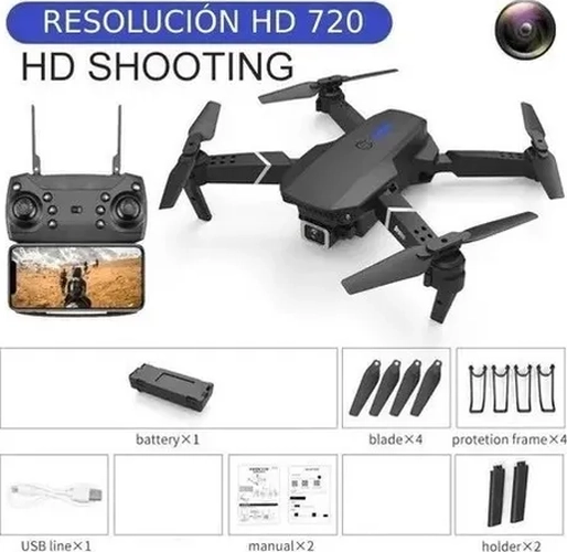 DRONE FOTOGRAFIA AE REA HD PORTATIL - 5