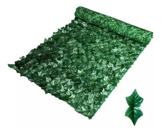 MALLA HOJAS TUPIDAS ARTIFICIALES 4 UDS DECORACION - 2