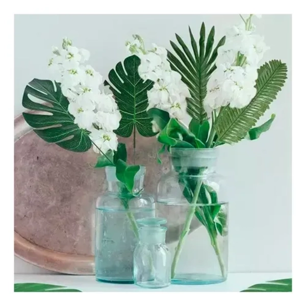 HOJAS MONSTERA ARTIFICIALES 10 UDS DECORACION - 4