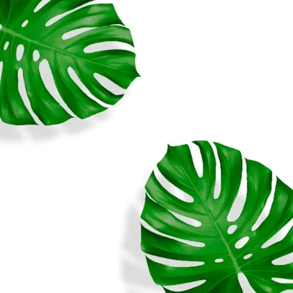 HOJAS MONSTERA ARTIFICIALES 10 UDS DECORACION - 6