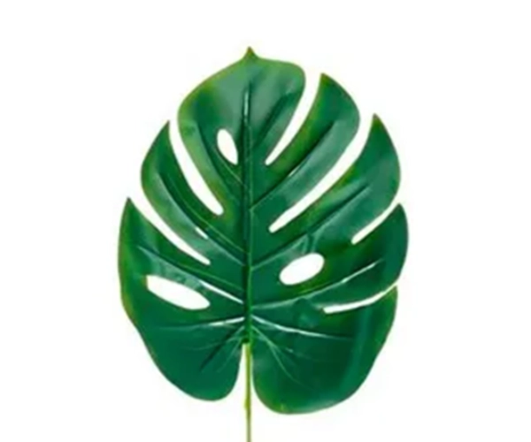 HOJAS PALMERA MONSTERA ARTIFICIAL GRANDES - 3