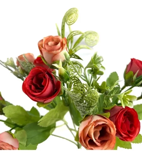 RAMO FLORES ARTIFICIALES DECORACION HOGAR 30 CM - 2