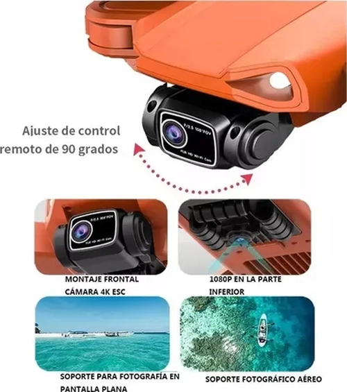 MINI DRONE L900 PRO DUAL CAMARA 4K 5GHZ - 2