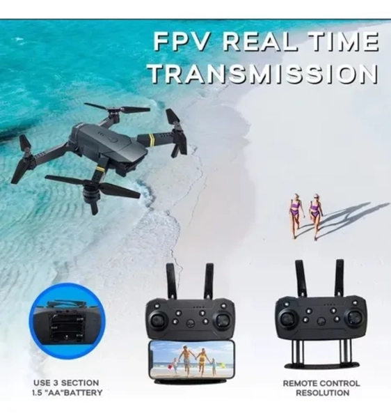 DRONE 998 PRO CAMARA DUAL 4K - 2