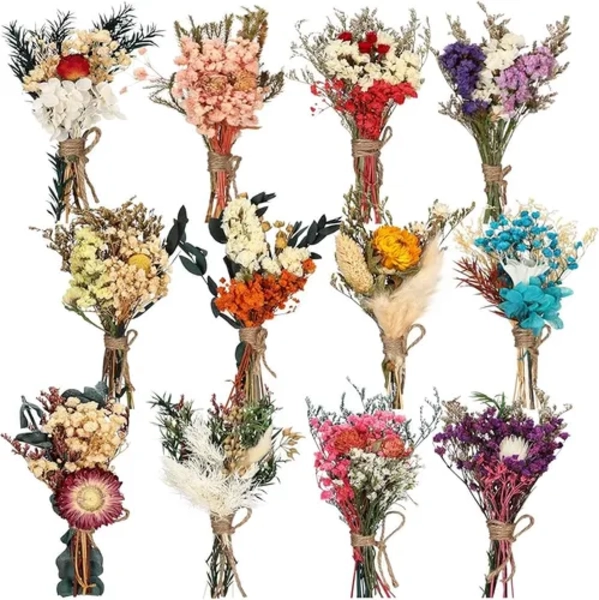RAMOS FLORES SECAS MINI BOHO 4 UDS - 1