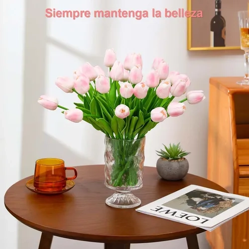 RAMOS TULIPANES ARTIFICIALES 34 UDS HOGAR - 2