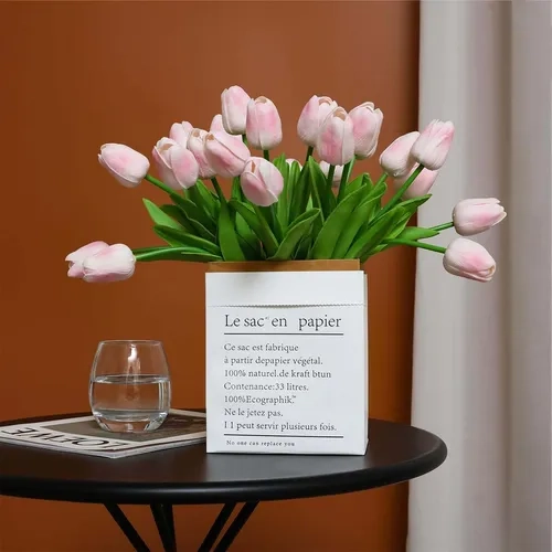 RAMOS TULIPANES ARTIFICIALES 34 UDS HOGAR - 5