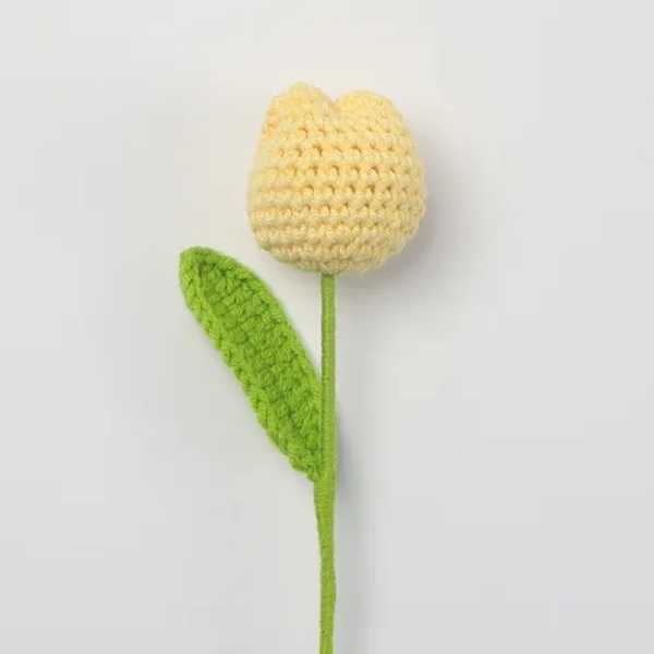 GIRASOL TEJIDO A MANO CROCHET REGALO - 1