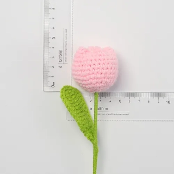 GIRASOL TEJIDO A MANO CROCHET REGALO - 2