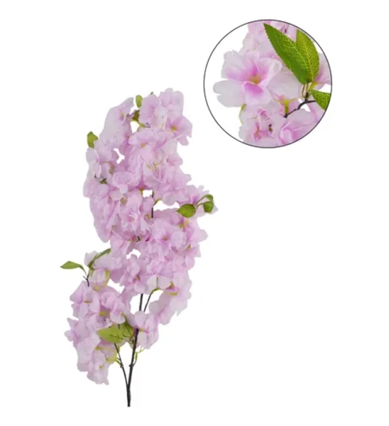 RAMO FLORES CEREZO ARTIFICIAL 100 CM DECORACION - 2