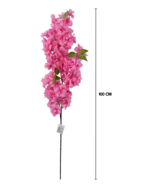 RAMO FLORES CEREZO ARTIFICIAL 100 CM DECORACION - 3