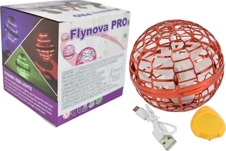 BOLA VOLADORA DRONE FLYNOVA PRO ROJO - 5