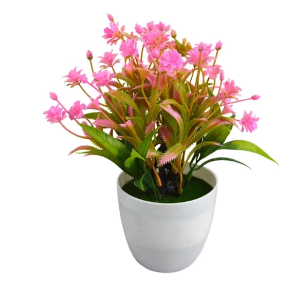 PLANTA ARTIFICIAL MACETERO 23 CM DECORACION - 1