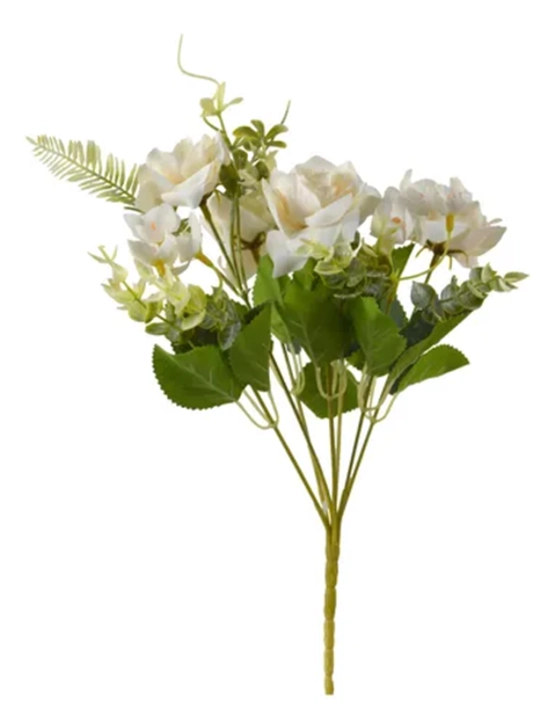 RAMOS ROSAS ARTIFICIALES PACK 2 UDS 28 CM - 1