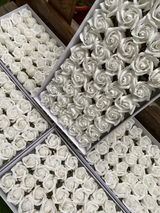 ROSAS DE JABON 50 UDS PACK DECORACION - 3