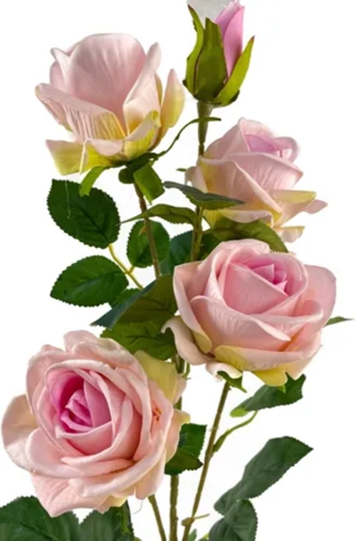 RAMO ROSAS ROSADAS ARTIFICIALES 82 CM - 2