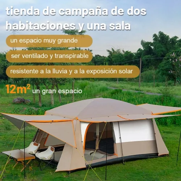 CARPA CAMPING 8-12 PERSONAS DOBLE CAPA - 2
