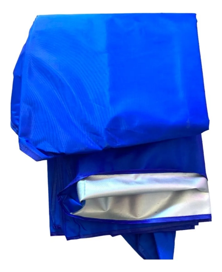 CARPA TOLDO FILTRO UV 2.5X2.5 COLOR AZUL - 2