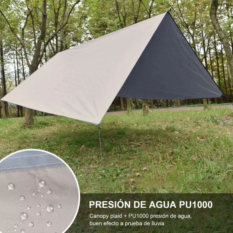CARPA BAÑO CAMPING VESTIDOR 1 PERSONA - 5