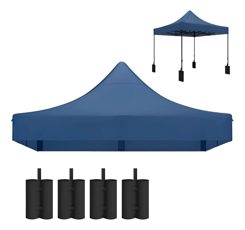 CARPA LONA REPUESTO TOLDO PLEGABLE 3X3 - 2