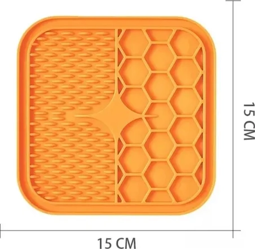 LICK MAT ALFOMBRA INTERACTIVA MASCOTAS COLOR AZUL - 4