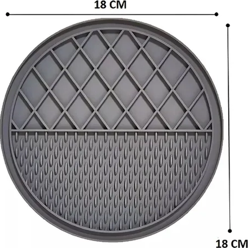 LICK MAT ALFOMBRA INTERACTIVA MASCOTAS COLOR AZUL - 8