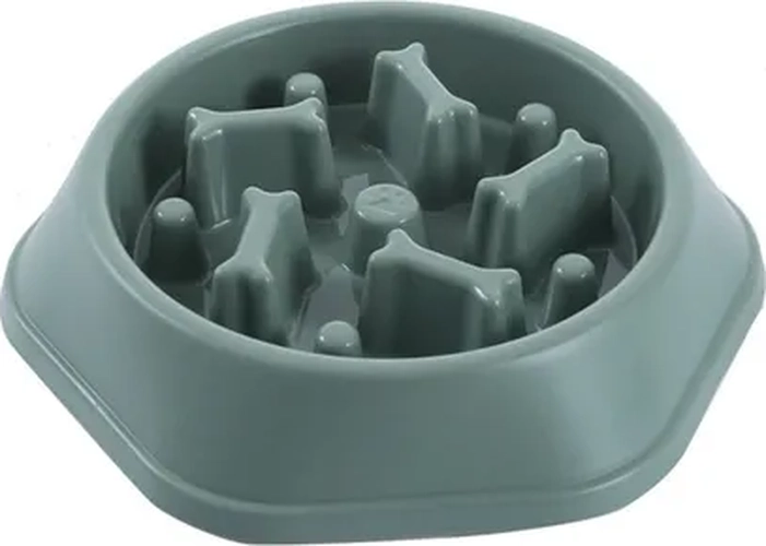 PLATO PER-ROS ANTIESTRE S MASCOTAS PERROS COLOR VERDE - 1