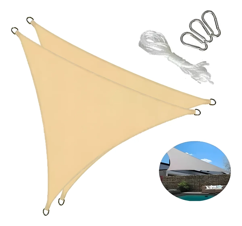 CARPA VELA SOMBRA 3X2M EXTERIOR PROTECCION SOLAR - 6