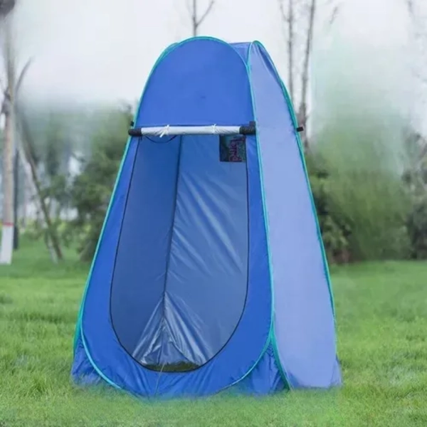 CARPA BAÑO CAMPING VESTIDOR 1 PERSONA AZUL - 2