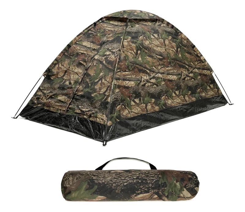 CARPA BAÑO CAMPING VESTIDOR 1 PERSONA AZUL - 5