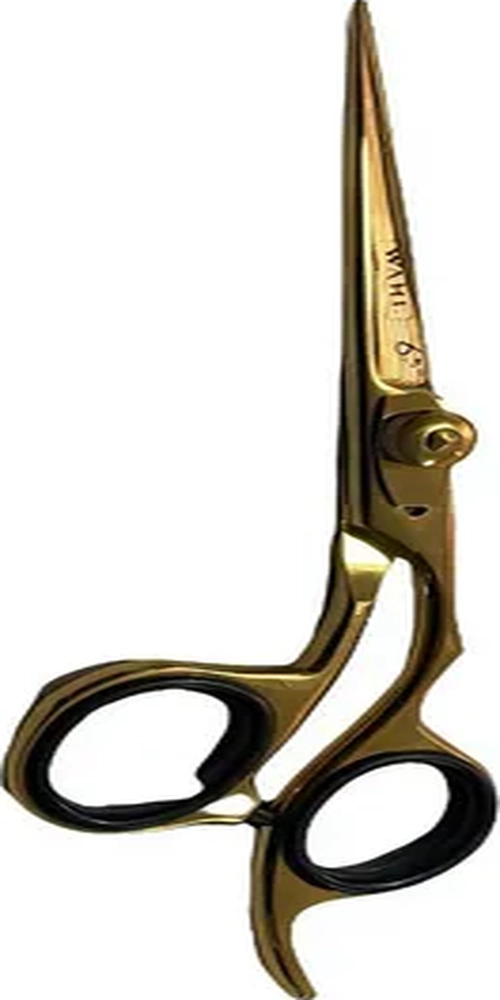 WAHL TIJERA CONVEXA 6.5 FILO NAVAJA COLOR DORADO - 1