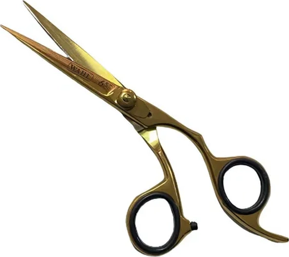 WAHL TIJERA CONVEXA 6.5 FILO NAVAJA COLOR DORADO - 2