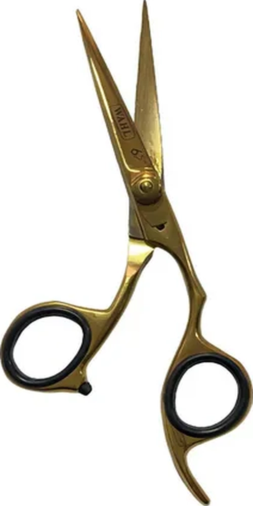 WAHL TIJERA CONVEXA 6.5 FILO NAVAJA COLOR DORADO - 4
