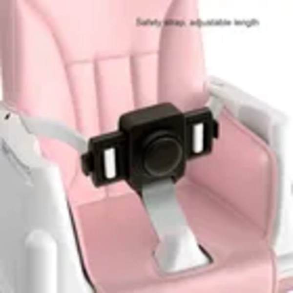 SILLA COMER ESHOPANGIE 2 EN 1 PLEGABLE COLOR ROSA - 5