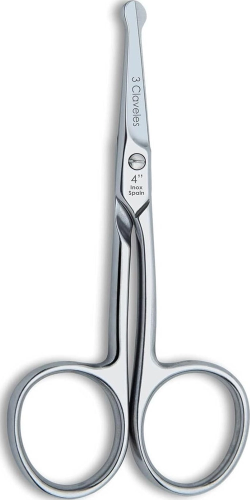 TIJERA RECTA NARIZ 4'' 3 CLAVELES 2047 - 2