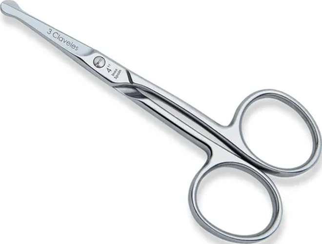 TIJERA RECTA NARIZ 4'' 3 CLAVELES 2047 - 3