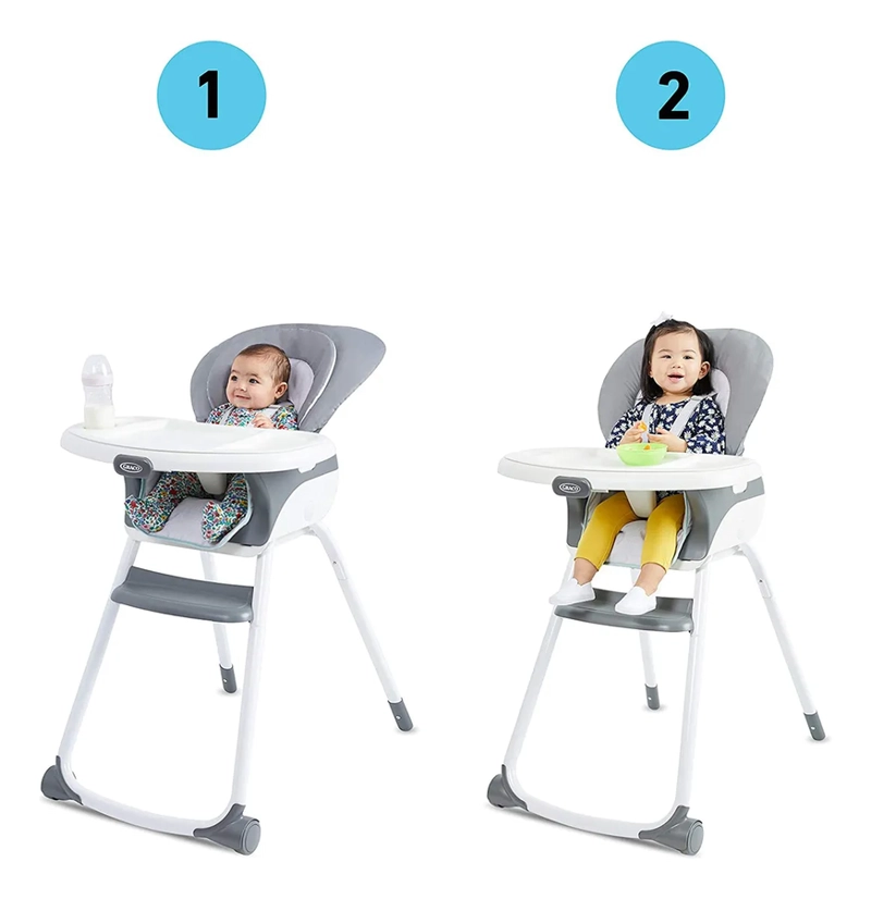 SILLA COMER MADE2GROW MONTY COLOR GRIS - 2